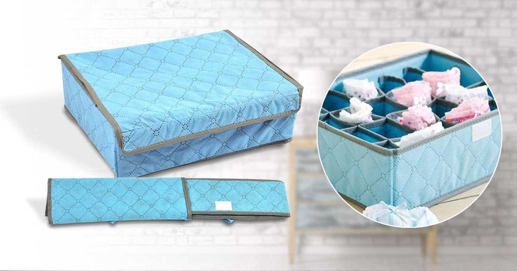 Pudełko na bieliznę z 24 przegródkami-2