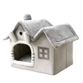 Classic Soft Cat House Bed for Small Pets-0