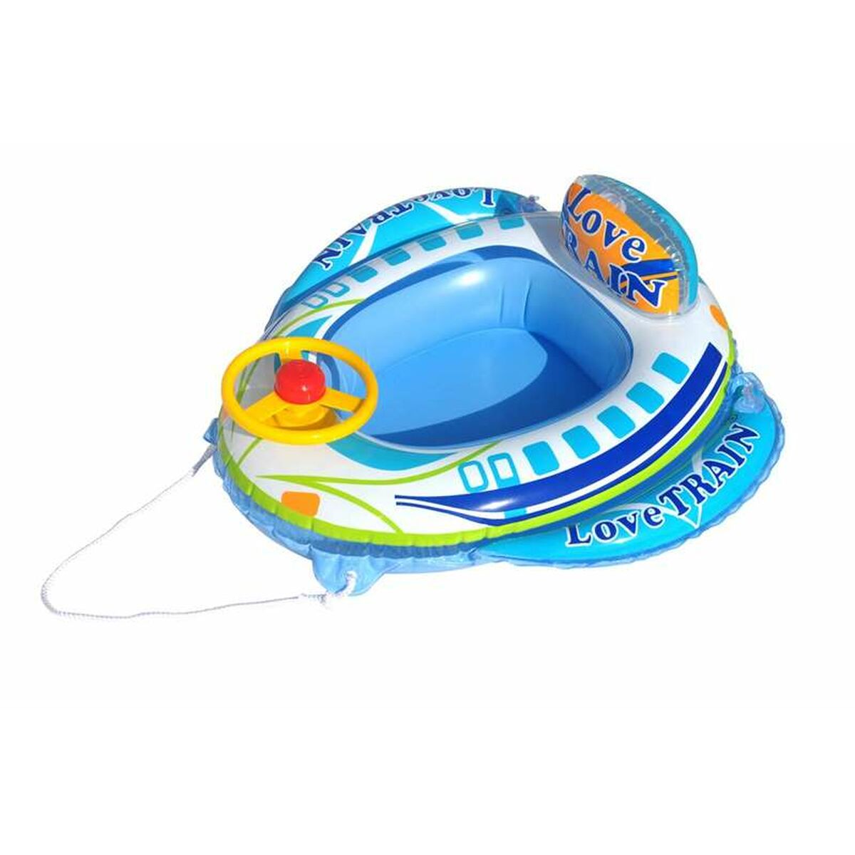 Inflatable Boat Blue-0