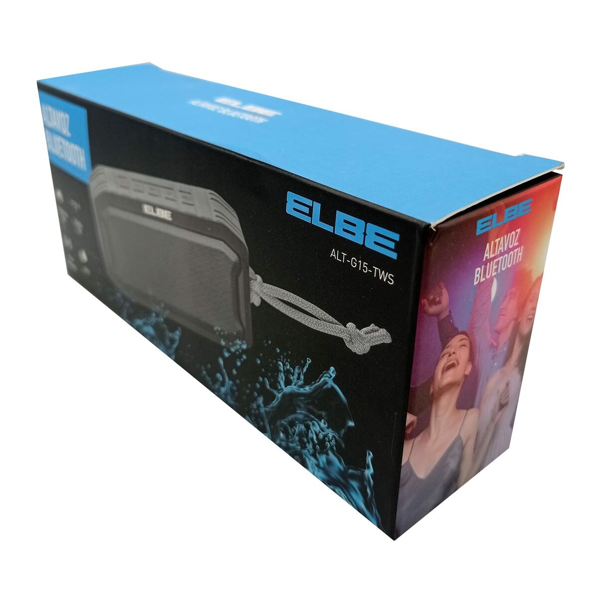 Portable Speaker ELBE ALTG15TWS Black Grey 5 W-1