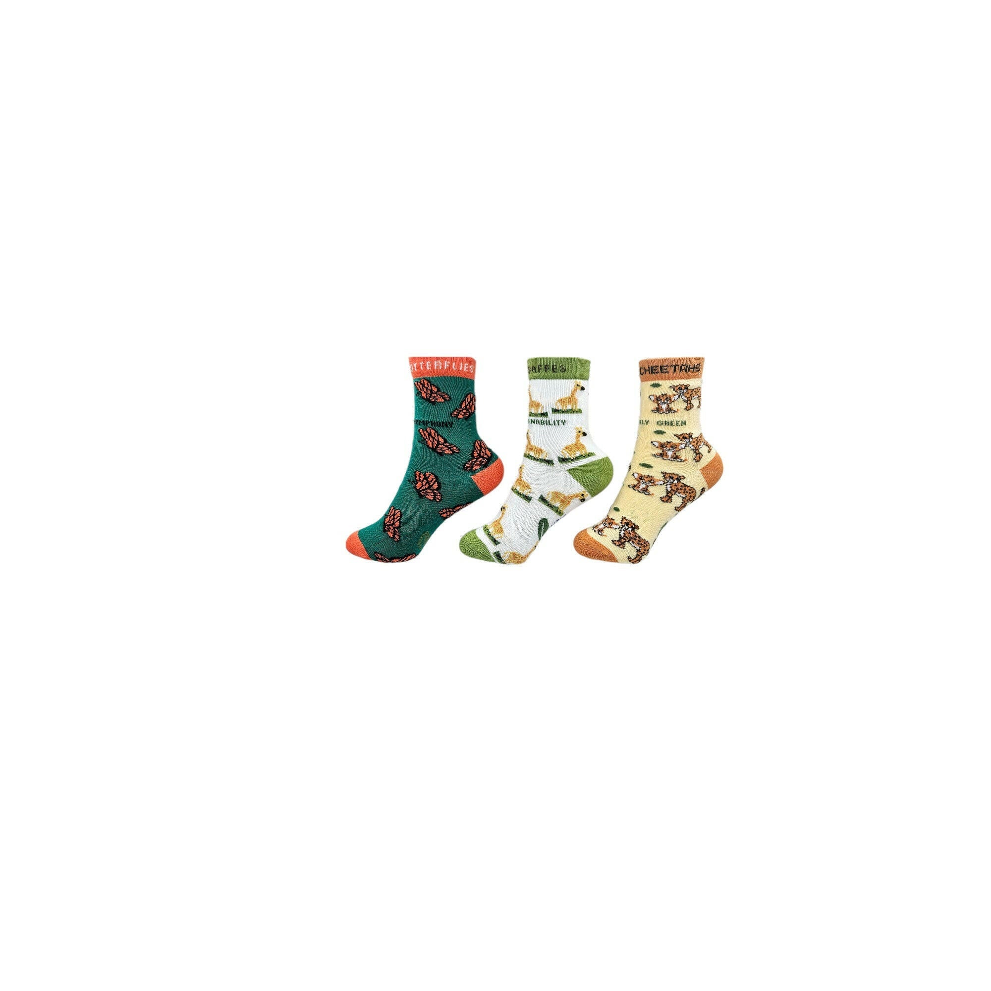 GREEN GUARDIANS ORGANIC COTTON KIDS SOCKS BUNDLE-1